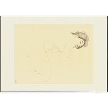 橋口五葉: Graphite on Paper Sketch 25 - Ohmi Gallery