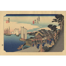 Utagawa Hiroshige: Shinagawa - 品川 - Ohmi Gallery