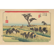 Utagawa Hiroshige: Chiryu - 地鯉鮒 - Ohmi Gallery