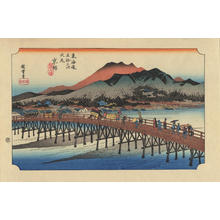 Utagawa Hiroshige: Kyoto - 京都 - Ohmi Gallery