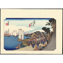 Utagawa Hiroshige: Shinagawa - 品川 - Ohmi Gallery
