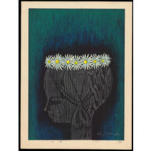 Ikeda Shuzo: White Chrysanthemums - 白菊 - Ohmi Gallery