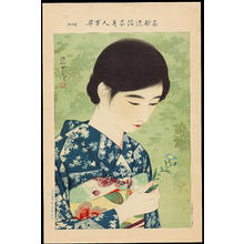 Ito Shinsui: No. 17- Summer Flowers (1) - Ohmi Gallery