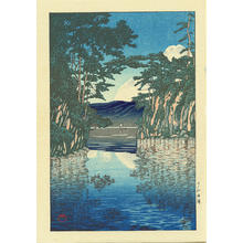 川瀬巴水: Lake Towada - 十和田湖 - Ohmi Gallery