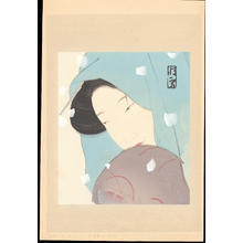 北野恒富: The Heroine Umekawa in Meido No Hiyaku - 鷺娘 - Ohmi Gallery