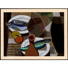 馬淵聖: Dried Fish on the Table - 卓上干魚 - Ohmi Gallery