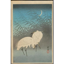 Shoson Ohara: Egrets - Ohmi Gallery