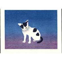 Ohnishi Yasuko: Agar-Agar Kiss (Kitten) - 天草のチユー太（仔ねこ） - Ohmi Gallery