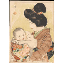 伊東深水: Mother and Child (1) - Ohmi Gallery