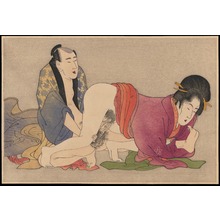 喜多川歌麿: Untitled shunga print (1) - Ohmi Gallery