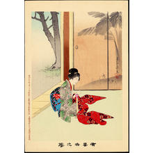 Miyagawa Shuntei: Sewing (1) - Ohmi Gallery