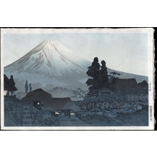 渡辺省亭: Fuji From Mizukubo - Ohmi Gallery