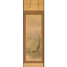 Watanabe Shotei: Samurai Retainer in a Raincoat (1) - Ohmi Gallery