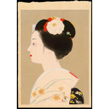 Terashima Shimei: Maiko - 舞子 - Ohmi Gallery