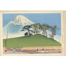 徳力富吉郎: No. 13- Fuji From Honen - 豊年の富士 - Ohmi Gallery