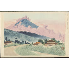 徳力富吉郎: Mt Fuji from the Koshu Road - 甲州路の富士 - Ohmi Gallery