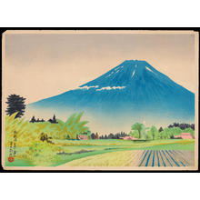 Tokuriki Tomikichiro: Mt Fuji from Gotenba in Summer - 御殿場夏の富士 - Ohmi Gallery