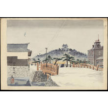 Tokuriki Tomikichiro: Matsue Castle - 松江城 - Ohmi Gallery