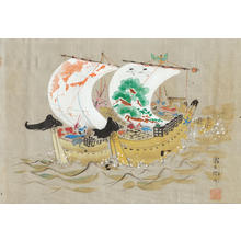 Tokuriki Tomikichiro: Treasure Ship - 宝船 - Ohmi Gallery