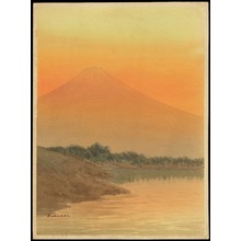 Yamanoi: Mt Fuji and River (1) - Ohmi Gallery