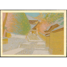 Yoshida Yoshihiko: The Road to Nigatsudo Bathhouse - 二月堂湯屋道 - Ohmi Gallery
