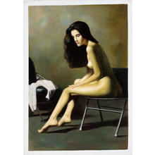 Zhangbo: Nude on a Chair - Ohmi Gallery