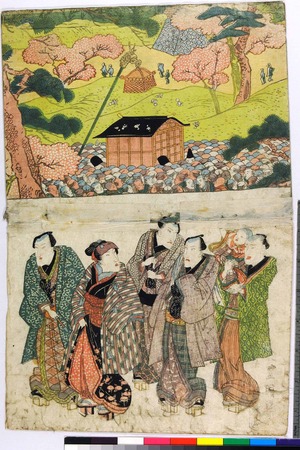 Estampe japonaise sans titre par Utagawa Toyokuni I, 歌川豊国 (豊国〈1〉)