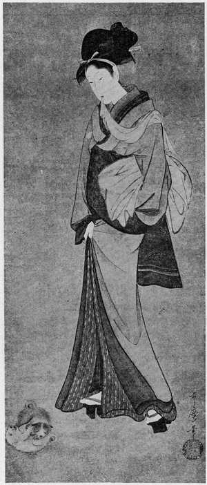 Kitagawa Utamaro: （浴後） - Ritsumeikan University