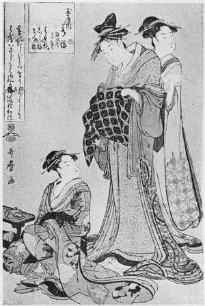 Kitagawa Utamaro: 「玉屋 若梅」 - Ritsumeikan University