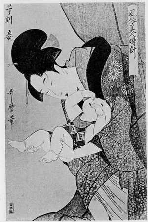 Kitagawa Utamaro: 「風俗美人時計」 - Ritsumeikan University