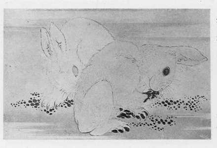 Katsushika Hokusai: （兎） - Ritsumeikan University