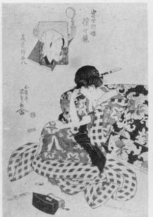 Utagawa Kunisada: 「当世知性懐中鏡」 - Ritsumeikan University