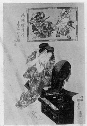 Utagawa Kunisada: 「御誂絵馬画 亀戸天神額の内」 - Ritsumeikan University