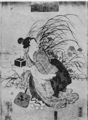 Utagawa Kuniyoshi: （四季遊観納涼ほたる 中） - Ritsumeikan University