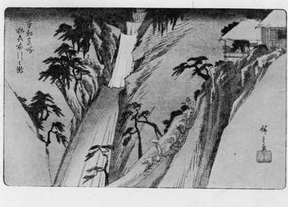 Utagawa Hiroshige: 「本朝名所」 - Ritsumeikan University
