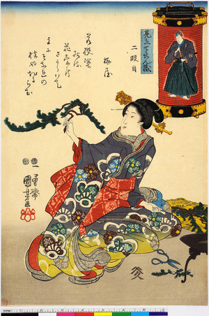 Utagawa Kuniyoshi: 「見立てうちん蔵」「二段目」 - Ritsumeikan University