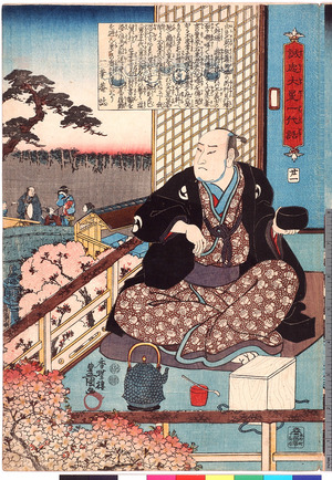 Utagawa Kunisada: 「誠忠大星一代話」「廿一」 - Ritsumeikan University