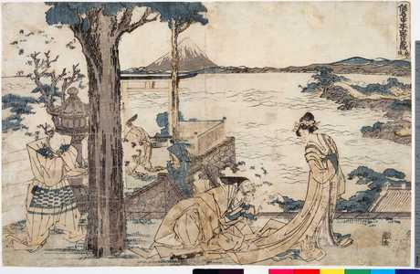 Katsushika Hokusai: 「仮名手本忠臣蔵 初段」 - Ritsumeikan University