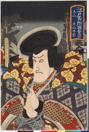 Utagawa Kunisada: 「江戸名所図会 十九」 - Ritsumeikan University