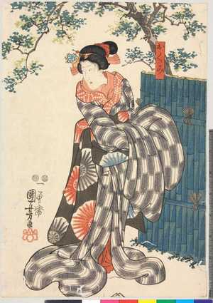 Utagawa Kuniyoshi: 「おくみ」 - Ritsumeikan University