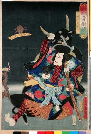 Utagawa Kunisada: 「豊国揮毫奇術競」 - Ritsumeikan University