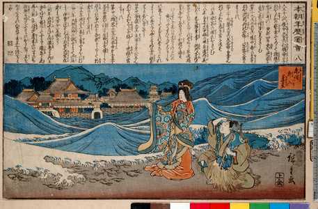 Utagawa Hiroshige: 「本朝年歴図会」「八」 - Ritsumeikan University