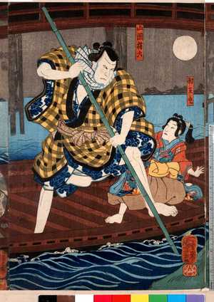 Utagawa Kuniyoshi: 「対王丸」「山岡権六」 - Ritsumeikan University