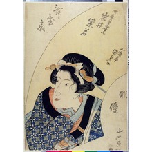 Japanese Print "「俳優舞台扇」" by Utagawa Kunisada, 歌川国貞 (国貞〈1〉)