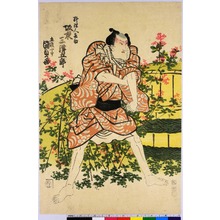 Utagawa Kunisada, 歌川国貞 (国貞〈1〉)による浮世絵「「料理人喜助 坂東三津五郎」」