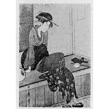 Kitagawa Utamaro: （水茶屋） - Ritsumeikan University