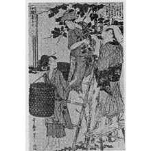 Kitagawa Utamaro: 「女織蚕手業草 二」 - Ritsumeikan University