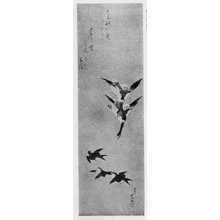 Katsushika Hokusai: （雁燕） - Ritsumeikan University