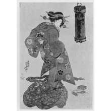 Utagawa Kunisada: 「奉納提灯見立」 - Ritsumeikan University