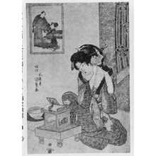 Japanese Print "（寝白粉）" by Utagawa Kunisada, 歌川国貞 (国貞〈1〉)